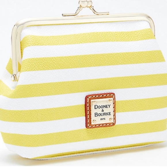 Dooney & Bourke Handbags - Dooney & Bourke Sullivan Coated Cotton Framed Purse NWT